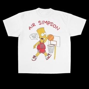 Air Simpson It’s The Shoes Man Modern Vintage T Shirt